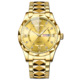 All gold-gold face