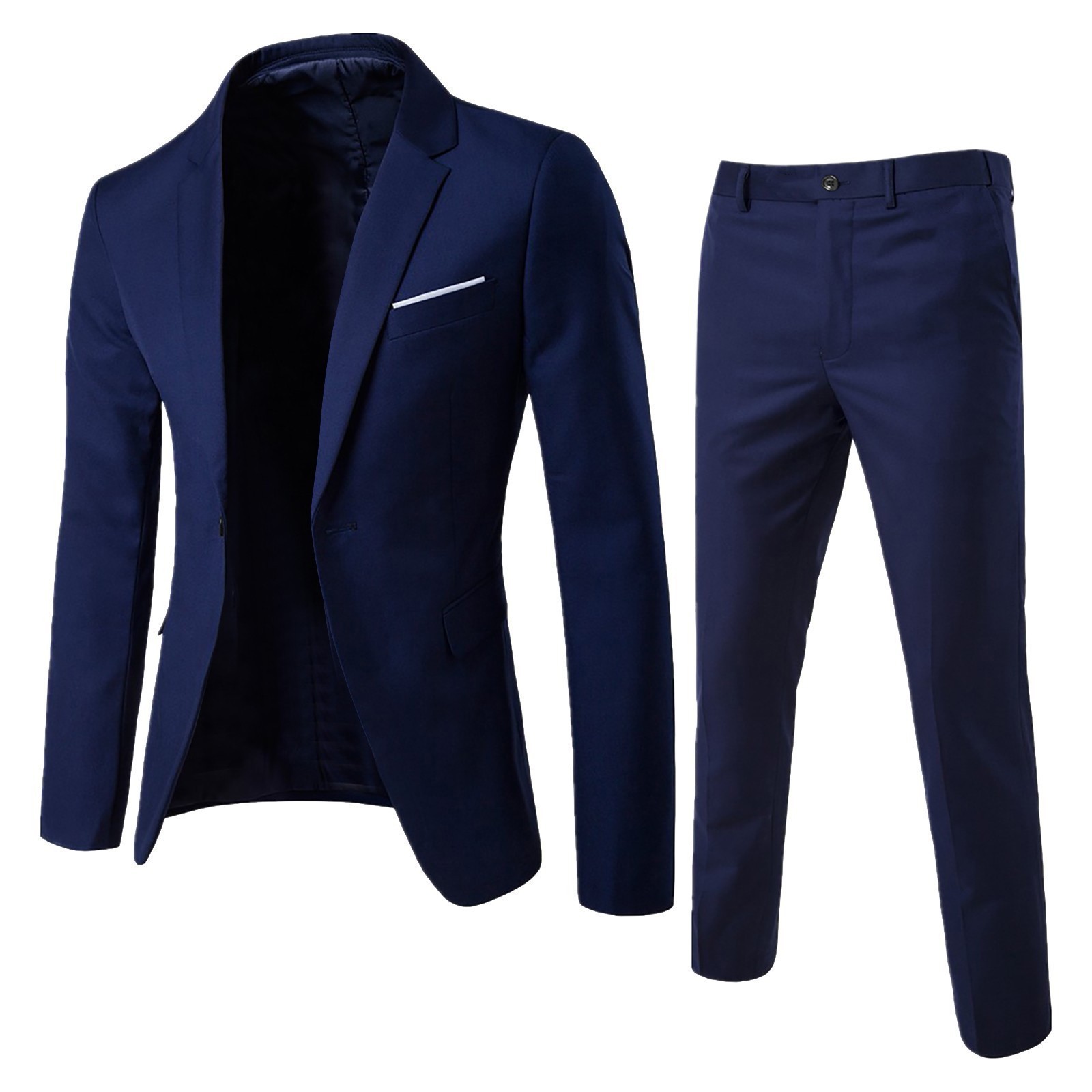 Suit suit men's two-piece business professional formal wear small suit Korean slim best man bridegroom wedding dress