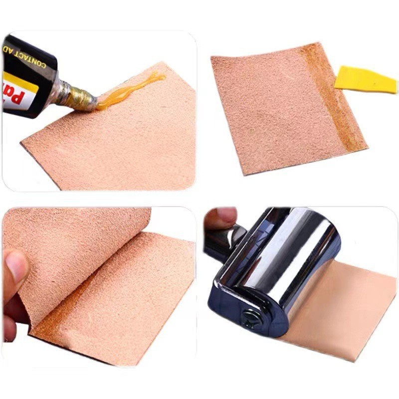 New starting point leather roller push wheel roller pressure wheel diy handmade leather Press tool solid leather roller