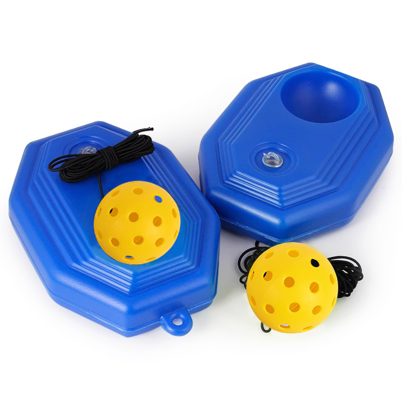 Peak ball 7mm hole ball 40 hole water injection with line trainer base outdoor tennis peak ball training equipment