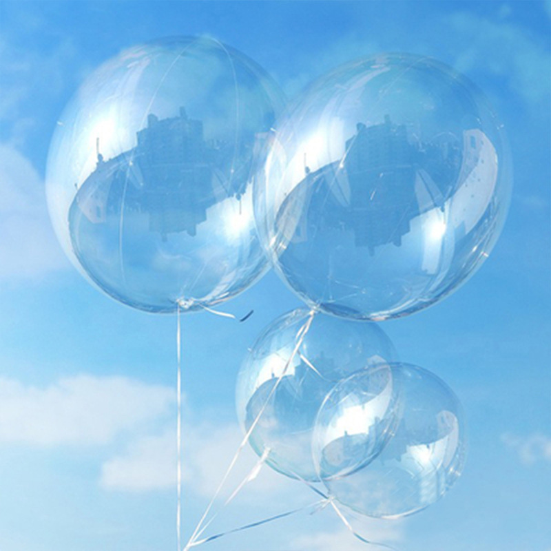 Bobo ball transparent luminous balloon night market 18 inch 24 inch 36 inch stall toys
