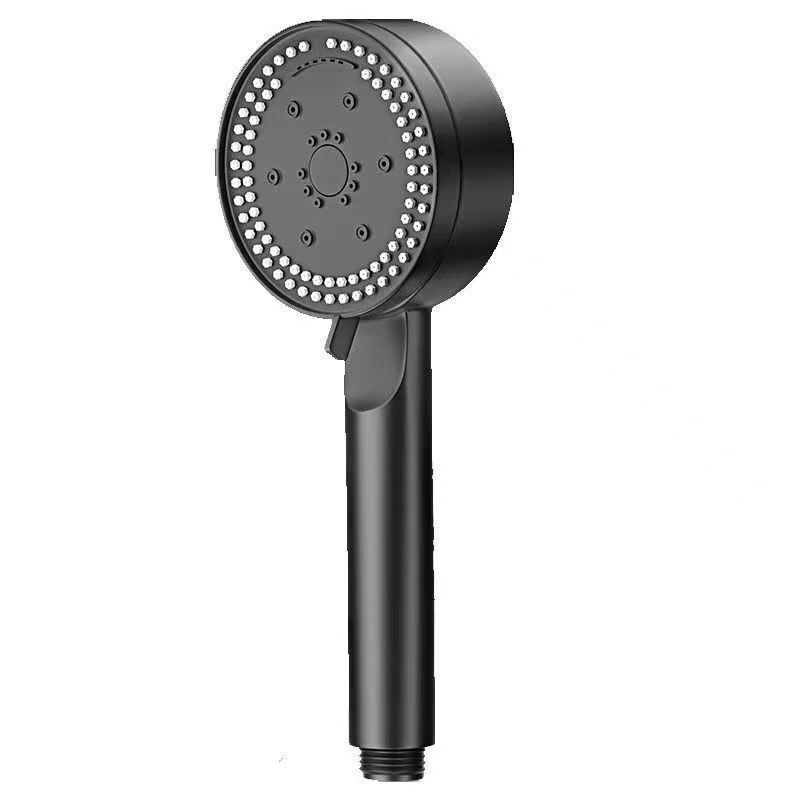 Powerful Pressurized Black Samurai Eight-gear Shower Heater Outlet Nozzle Pressurized Shower Water Heater Shower Set