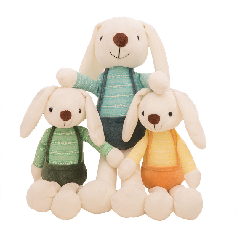 Cute Long Ear Rabbit Plush Toy Grasping Machine Doll Doll Wedding Company Activity Gift Children's Rag Doll Doll