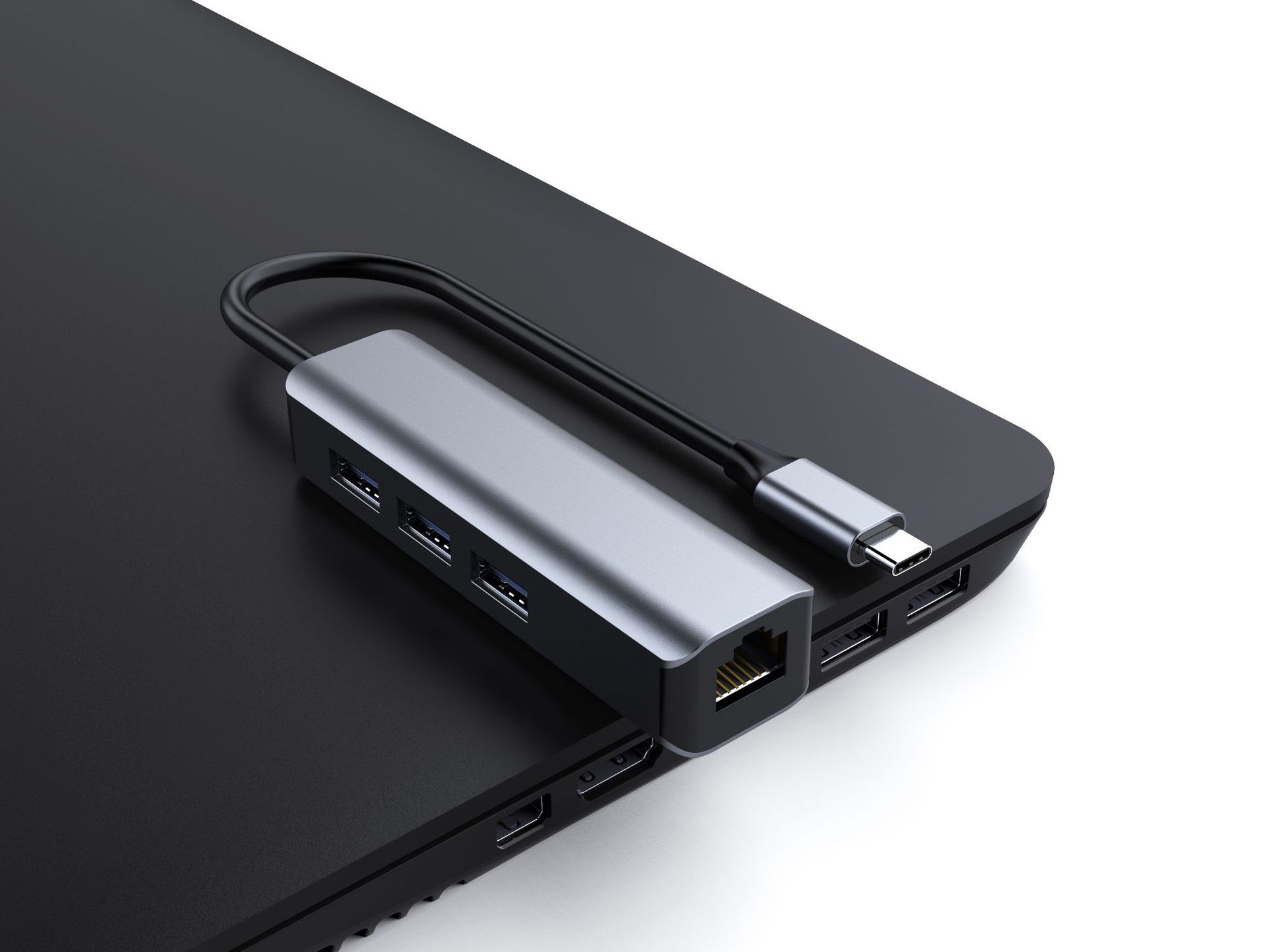 type-c to rj45 Gigabit Nic usb3.0hub to rj45 drive-free usb-c to rj45 plug-and-play