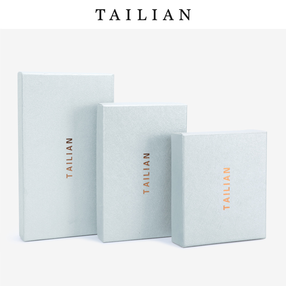[box not only] Tillian silver high-end atmosphere gift box long and short ladies wallet box