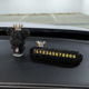 Black full diamond stop sign + crown + Black violent bear