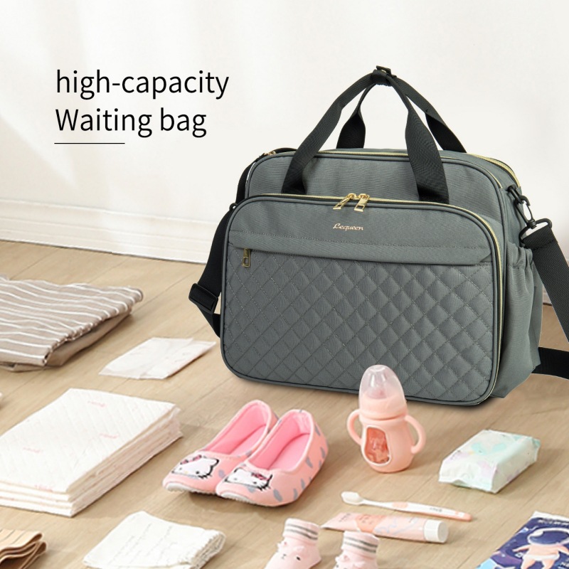 New Mummy Bag Large Capacity Portable Mother Bag Multifunctional Diaper Bag Outgoing Back Milk Bag