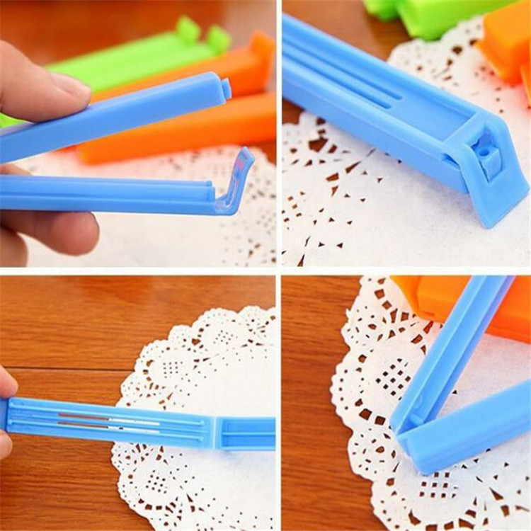 Plastic sealing clip tea sealing clip gift snack food bag sealing clip gift manufacturer