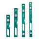Tuosen solid cast aluminum level gauge high precision all aluminum alloy ruler multi-functional decoration drop-resistant strong magnetic level gauge