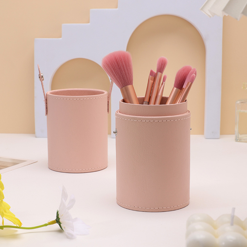 ins Super fire naked powder 7 12 makeup brush set super soft loose paint eye shadow brush beginners beauty tools