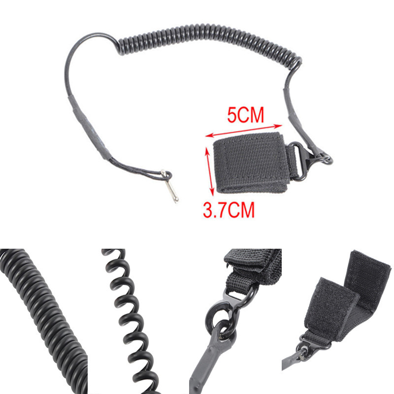屋外 Cs 機器多機能強化戦術タスクストラップ紛失防止ハンドストラップ軍事ファンスプリングガン|undefined