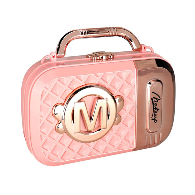 Cross-border new children's makeup cosmetics toy princess makeup box girl lipstick supplies portable box suit