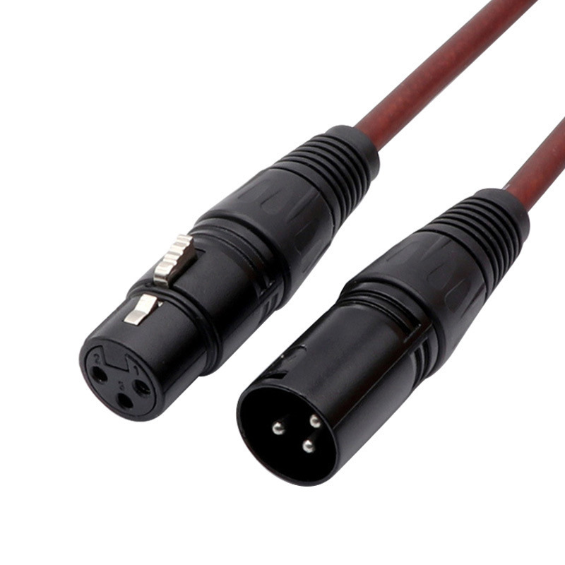 Canon line male to female microphone audio line Canon line microphone line XLR balance line Caron line
