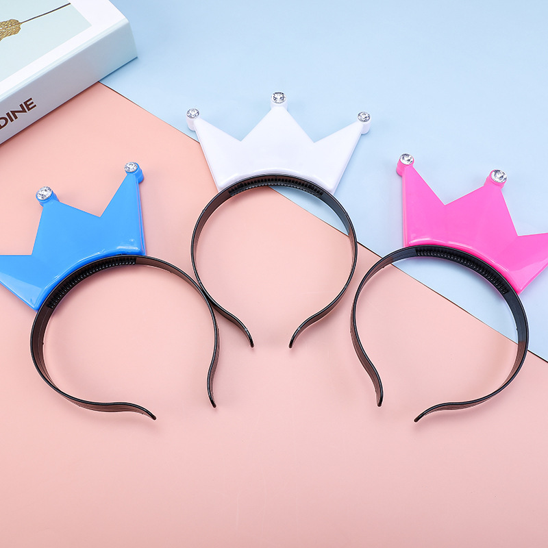 Luminous crown headband headwear flash LED cheer concert support props company annual meeting factory wholesale