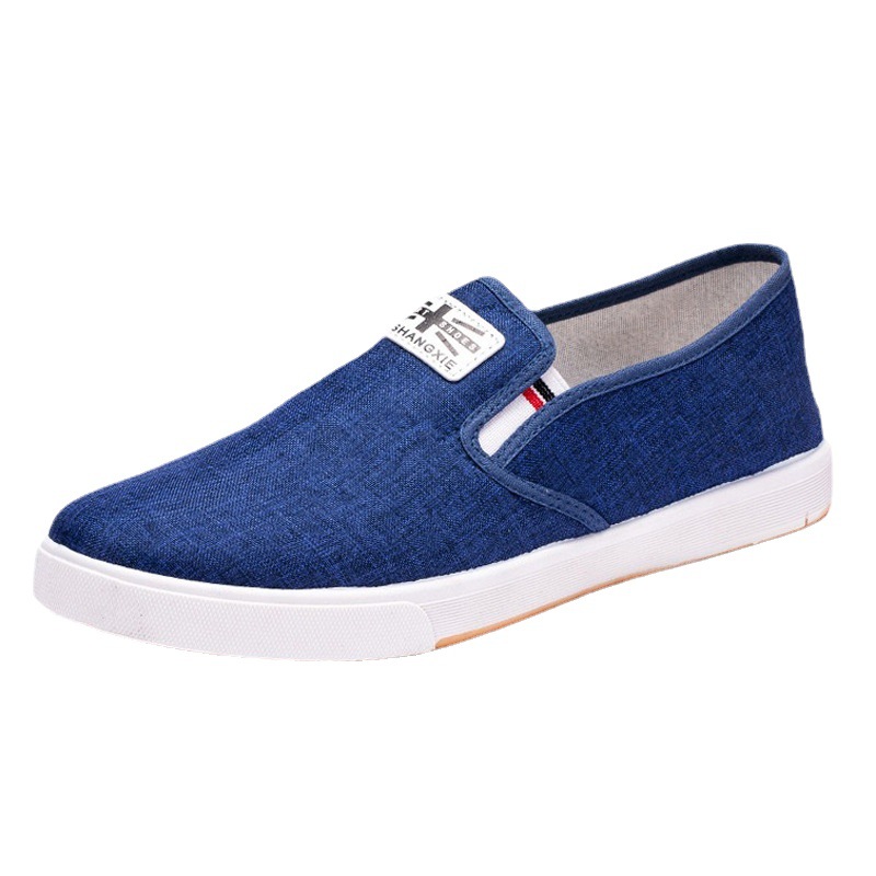 Old Beijing Denim Canvas Shoes Men's Trendy Running Men's Shoes 2022 Spring New Casual Sports Board Shoes for Men