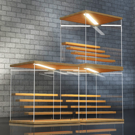 Blind Box Storage Container Transparent Acrylic Display Box Bubble Mate Display Rack Hand Dustproof Storage Box