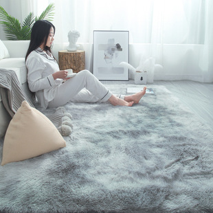 Cross-border Silk Fool Carpet Living Room Coffee Table Bedroom Full of Cute Internet Celebratory Bedside Blanket Floor Mat PVC Velvet Carpet