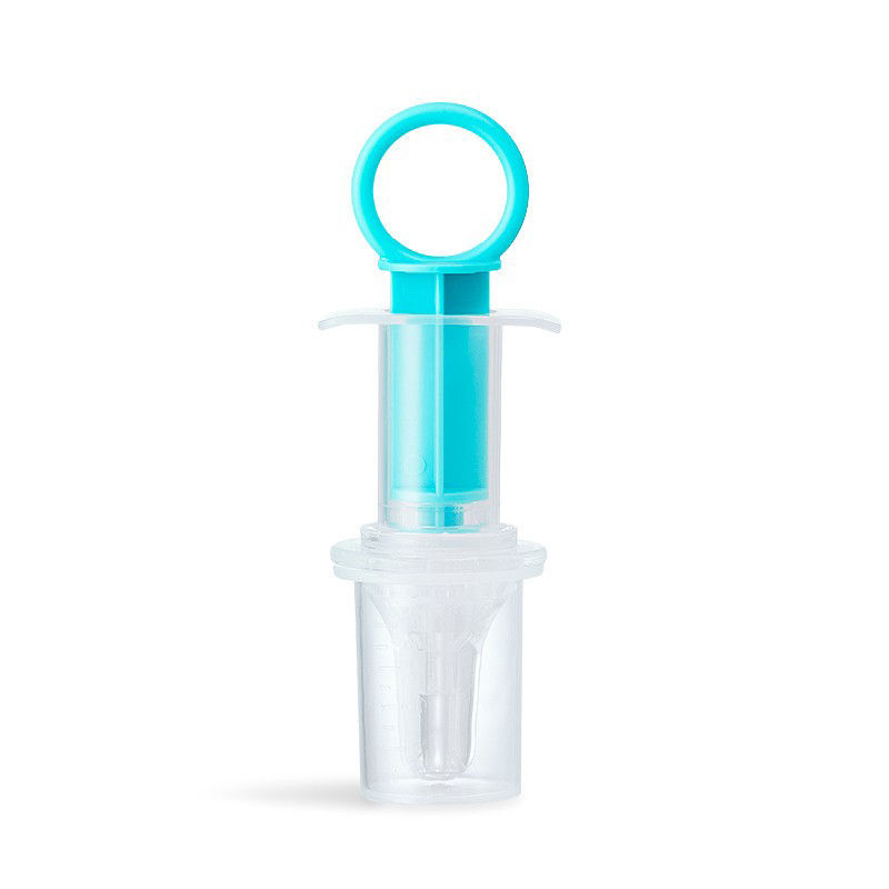 Baby medicine feeder liquid silicone nipple type medicine feeder anti-choke syringe type water feeder