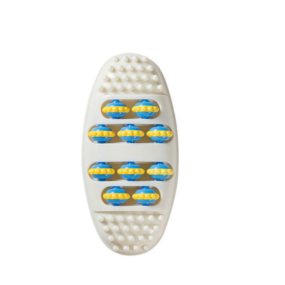 Quick hand trembles with the same foot massager to stimulate acupuncture points artifact can relieve fatigue portable relaxation device