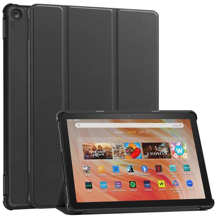 Fire HD 10 2023 three-fold bracket suitable for Amazon with sleep suction screen protector sheath