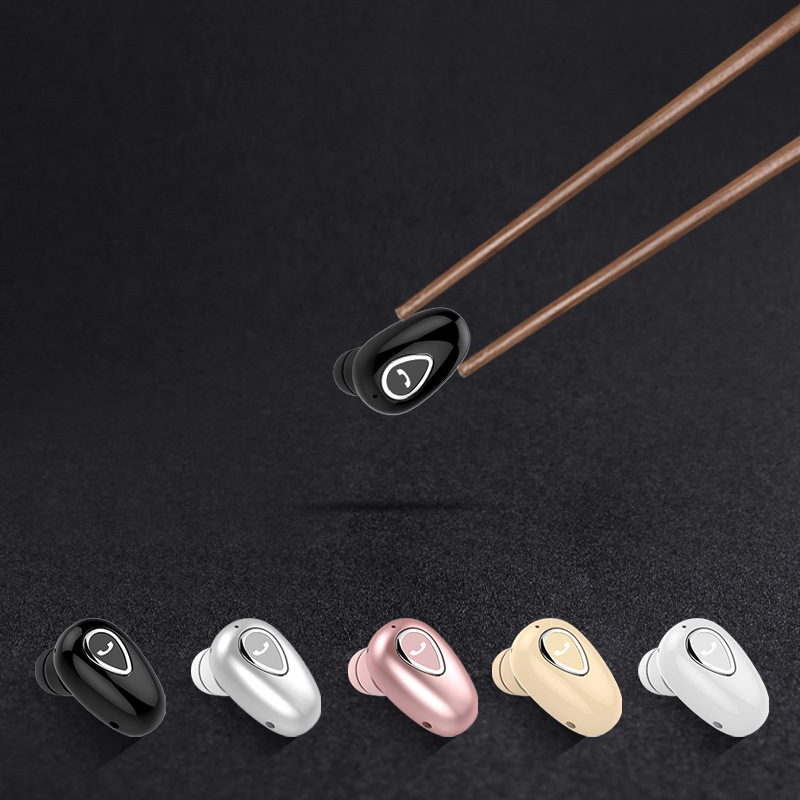 Cross-border Wireless Bluetooth Headset Mini Earplug Artifact for Listening to Songs Independent Key Movement No Flash Invisible Headset