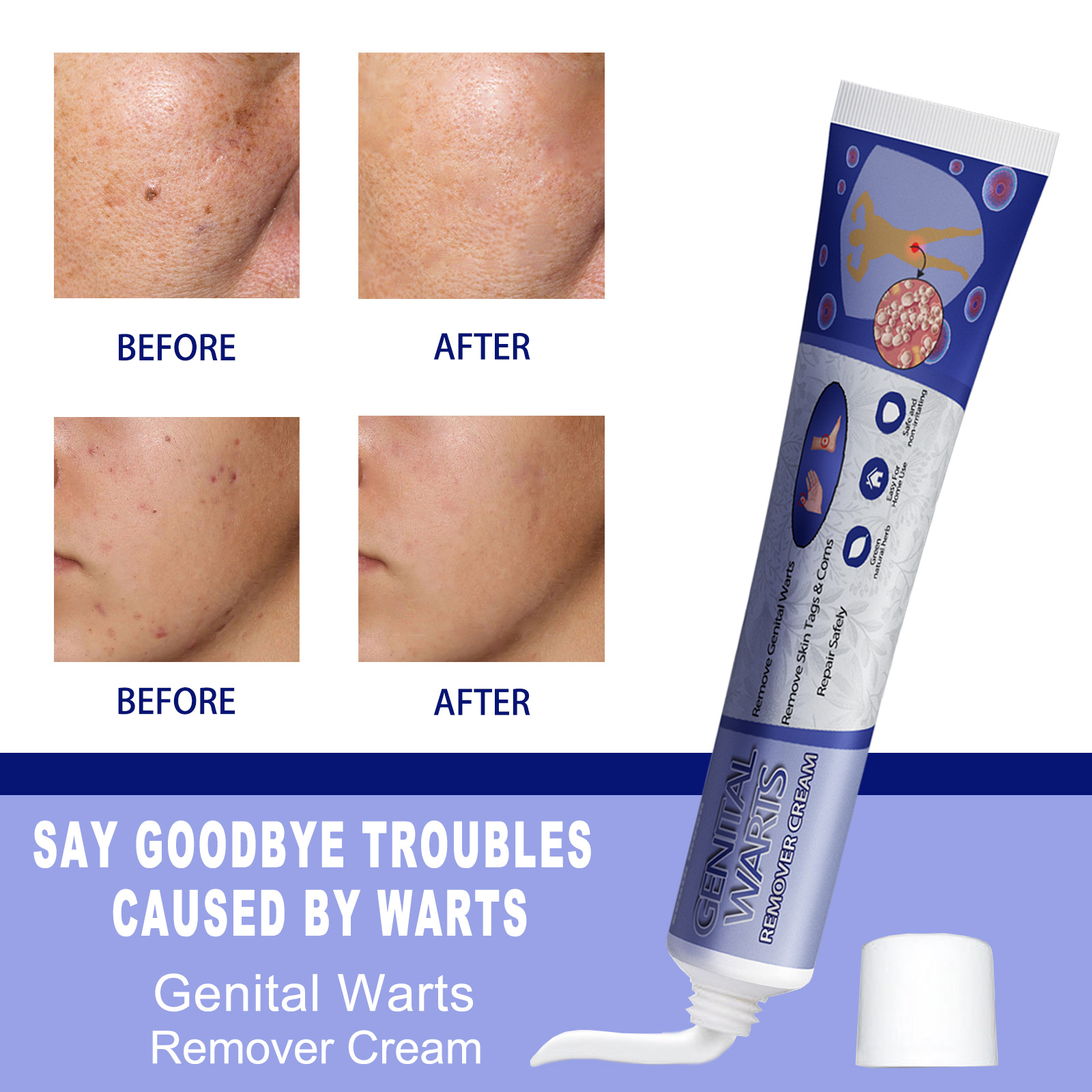 South Moon Cream Repair Cleansing Skin Normal Yuck Cream Body Face Cream Cream Cream