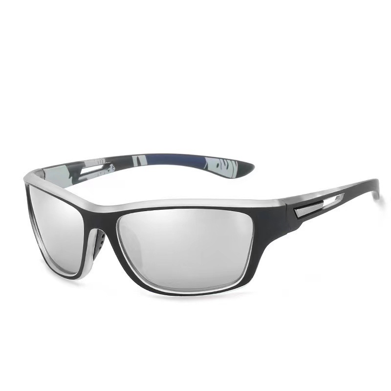 Cross-border Sports Running Sunglasses Men's Polarized Colorful Film Sunglasses Moisture Windproof Riding Glasses Wholesale