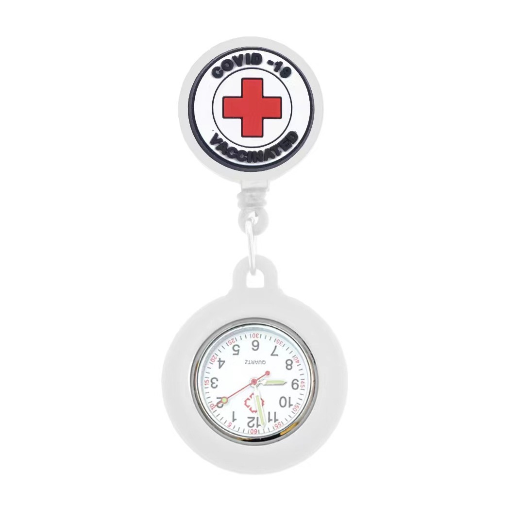 New adjustable nurse chest watch medical watch female student exam pocket watch luminous cute girl hanging watch