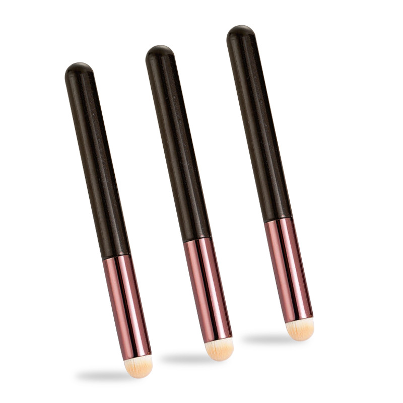Round Head lip blooming brush lipstick brush lip brush matte bullet concealer brush portable multifunctional beauty makeup brush