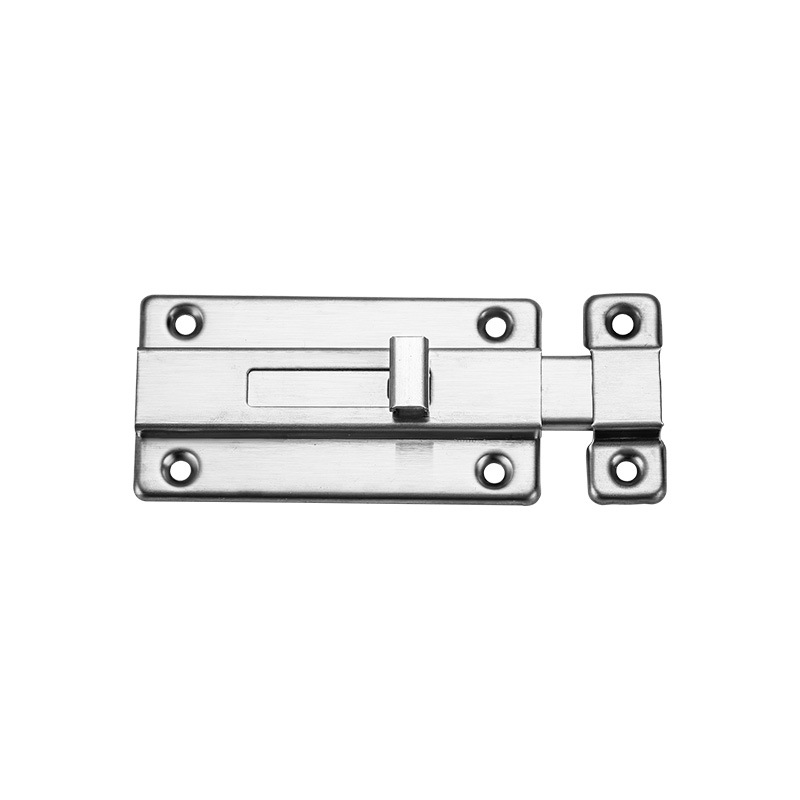 Stainless steel left and right Bolt window toilet does not divide left and right manual two-way Bolt double-head sliding door bolt