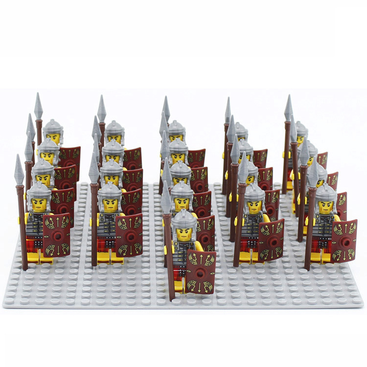 21 pcsx436 Cavalry Series Assembled Building Blocks Toys Hot Selling in Foreign Trade