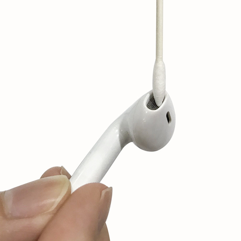 Cotton swab secondary industrial dust-free cotton swab wiping lens precision instrument double-headed disposable purification cotton swab supply