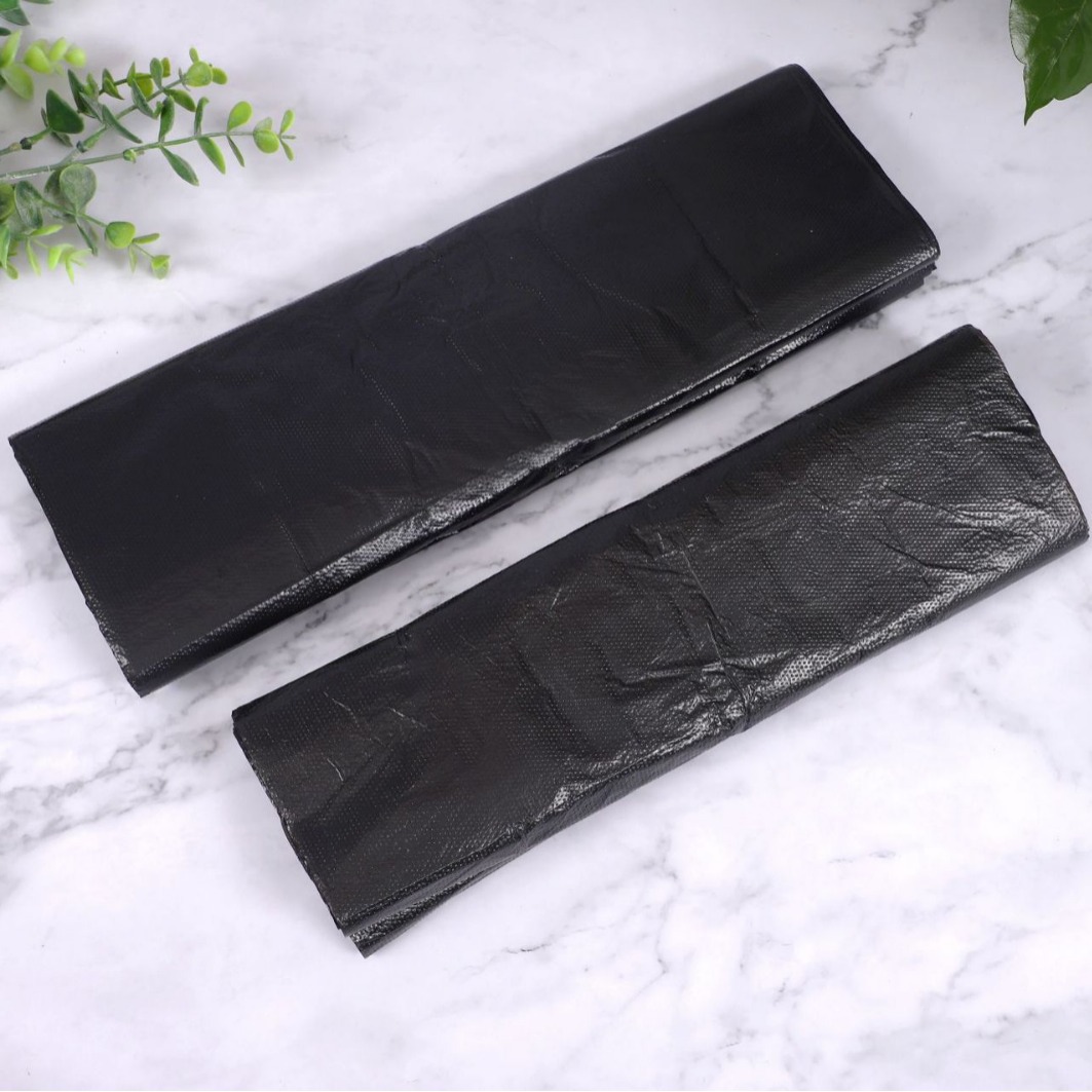 Factory wholesale black garbage bags household thick classification portable vest type wholesale disposable plastic bags