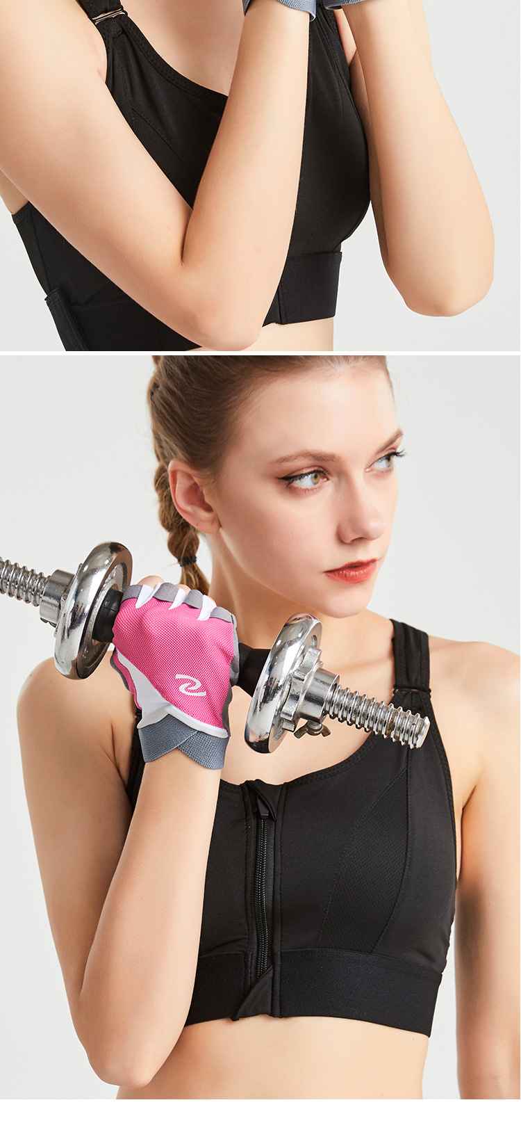 Fitness Gloves Men's and Women's Half Finger Bracers Gym Equipment Training Horizontal Bar Dumbbells Outdoor Sports Cycling Gloves Summer_voghion.com