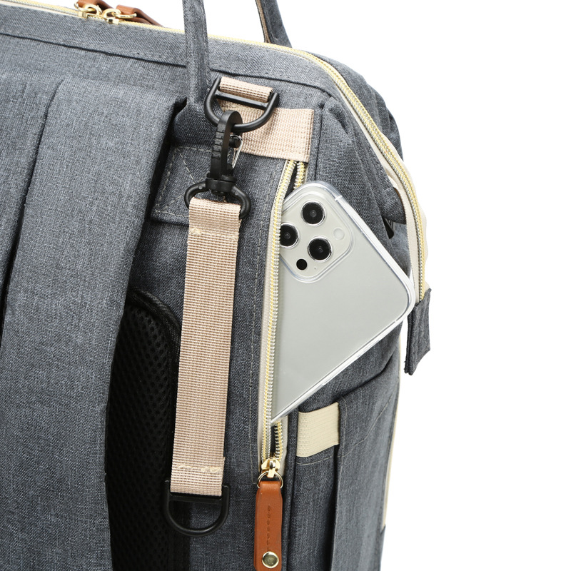 New multi-purpose large capacity mother bag portable mummy bag hanging stroller backpack lightweight maternal and infant bag