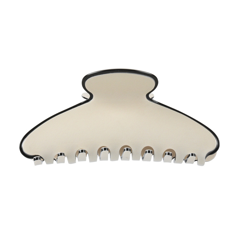 MINISO famous excellent products with Korean acrylic clip fresh girl geometric shape hairpin fashion clip_voghion.com