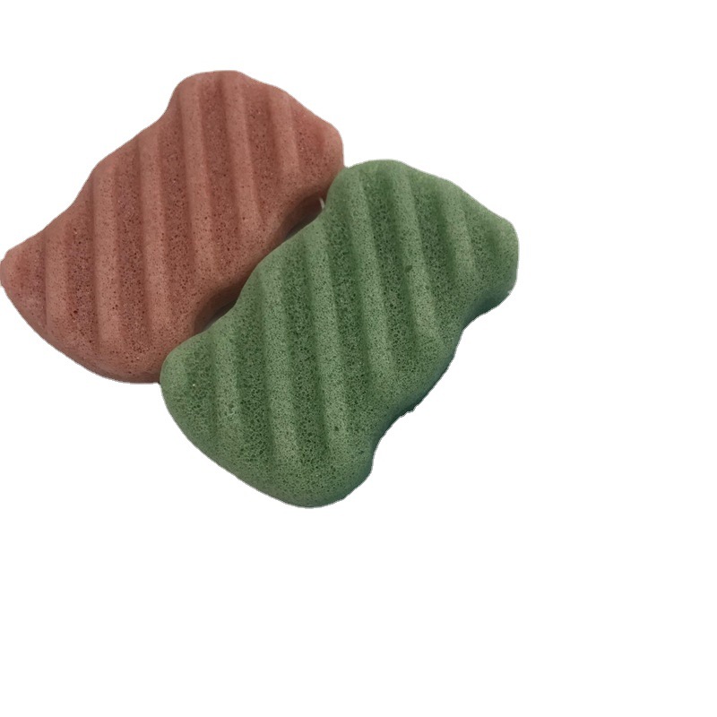 Factory wholesale konjac face cleaning bamboo charcoal face cleaning konjac powder puff face cleaning sponge cleaning tools