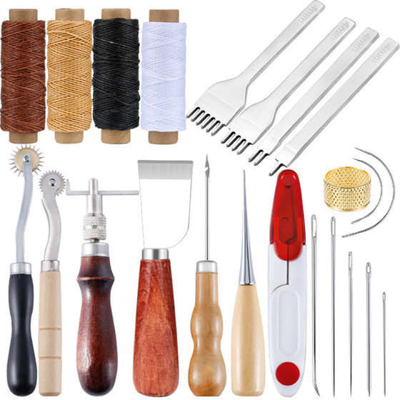Leather tools handmade leather goods making tools leather diy tool set handmade leather goods leather bag tools