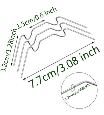 Large supply of doors and windows fixed nails W-type Garden stainless steel nails garden fixed nails sufficient supply