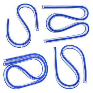 Snake Ruler Learning Drawing Free Application for Exhibition Snake Ruler Soft Ruler Metric English Diffuse Snake Ruler Map Clothing Snake Ruler