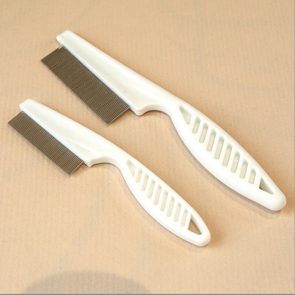 Cat dog flea comb mouth hair comb dense tooth comb eye cleaning face floating hair needle comb pet supplies