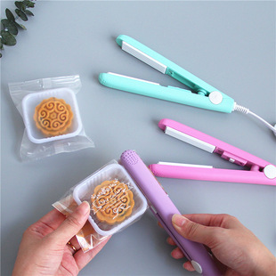 Mini Sealing Machine Snack Plastic Bag Hand Pressure Plastic Sealer Portable Small Household Food Fresh Keeping Sealer