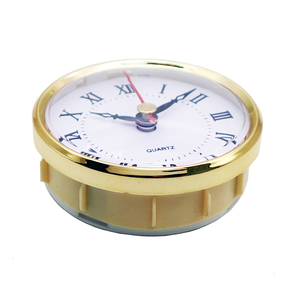 Cross-border in stock diy clock accessories embedded clock liner diameter 80mm quartz Hour