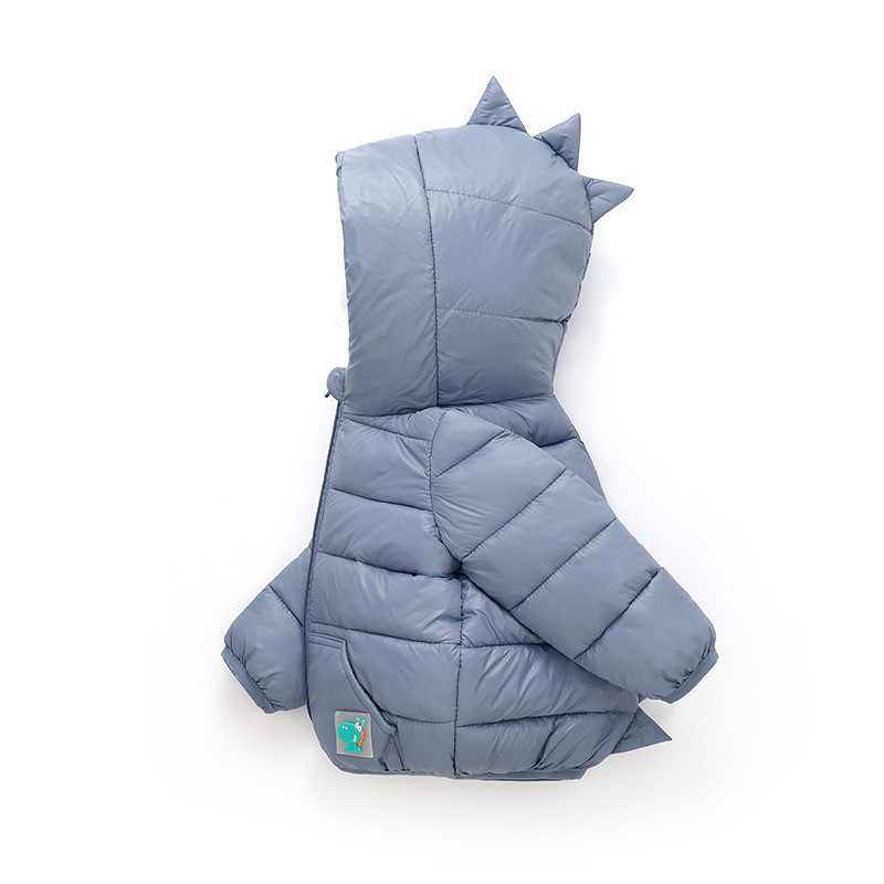 Cross-border supply 2024 autumn and winter new cartoon children's down cotton-padded jacket boys and girls cotton-padded short light coat