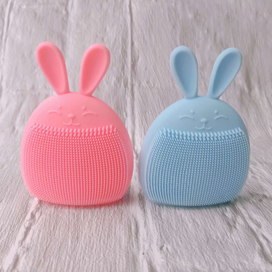 Creative Cartoon Rabbit Face Washing Brush Facial Cleaning Brush Manual Massage Cleansing Brush Beauty Tools Hot Products