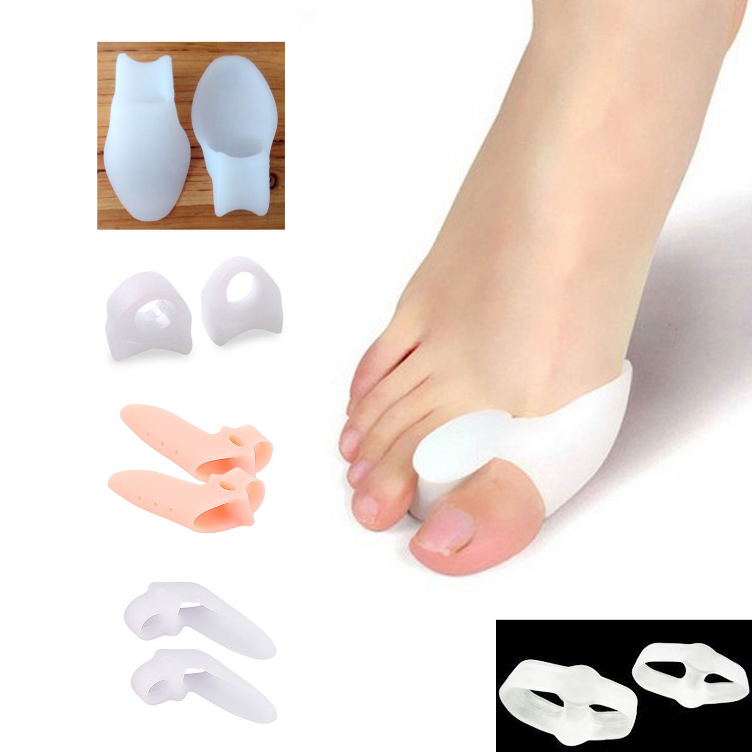 split toe foot cover new foot protector brace big toe foot socks thumb brace wholesale