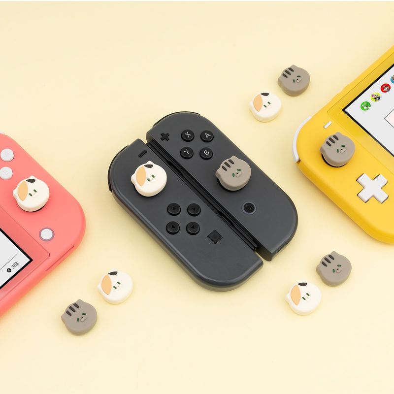 Nintendo Switch Joycon コントローラーグリップムースベアシリコン保護キャップ Ns Joycon アナログスティックカバーデジタルゲームアクセサリー|undefined