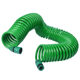 Household high-pressure car wash water gun set spring tube telescopic water pipe watering nozzle 5 function sprinkler garden tools