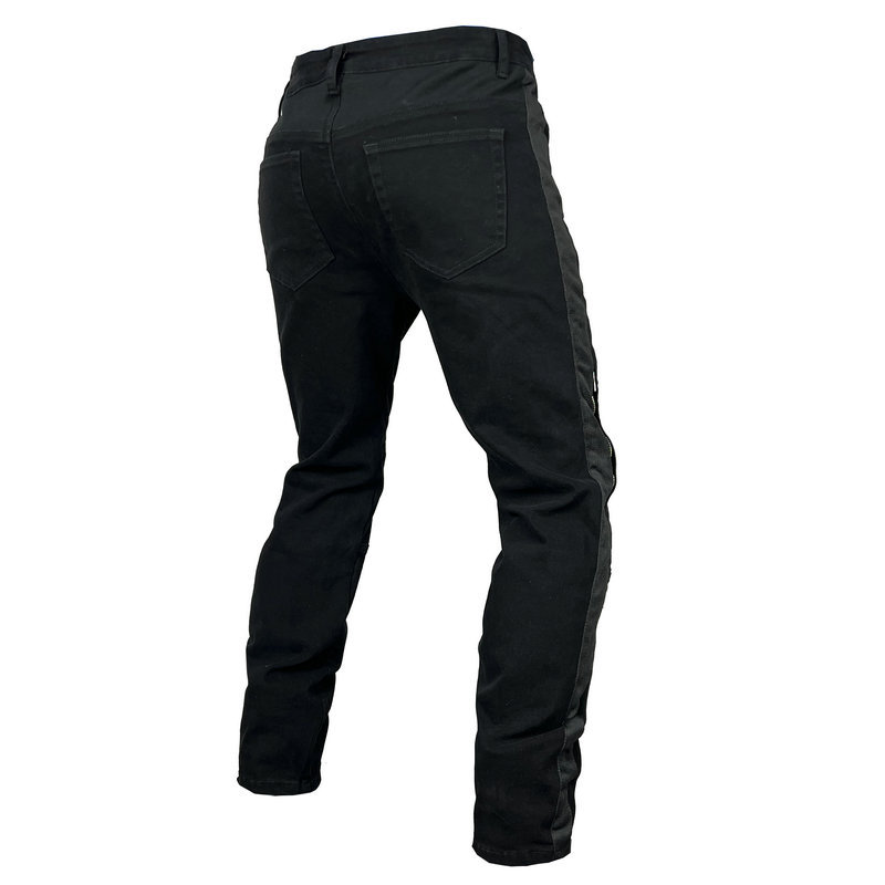 Wholesale motorcycle jeans men's summer mesh breathable motorcycle pants up and down adjustable knee pads drop-resistant racing pants
