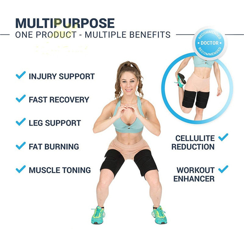 Leggings band fitness yoga sweating thigh binding band leggings band sports knee pads leggings fitness corset